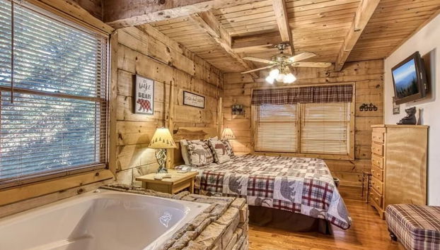 A Place In Time 2 Bedroom Cabin by RedAwning - Foto 2, Habitación