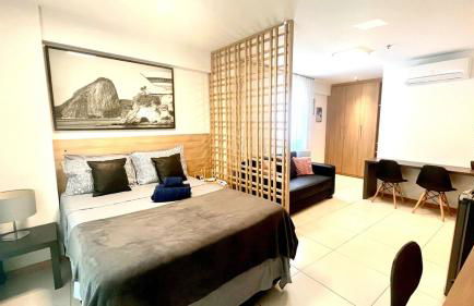 Apart Praia de Icaraí Vista Lateral para o Cristo - Foto 5