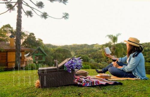 Rancho do Canarinho, Fogão à Lenha, 4QT com Vista - Foto 13