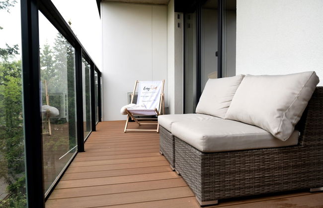 Comfortable Apartment Near the River, Dziwnow - Foto 44