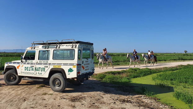 Tour a cavalo pelo Delta do Ebro
