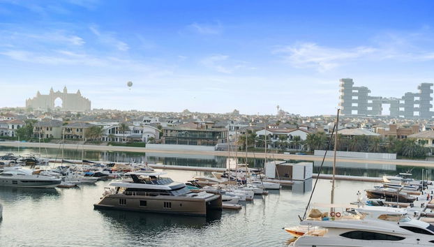 Waterfront 3BR Apt Direct Access to Nakheel Mall - Foto 4, Habitación