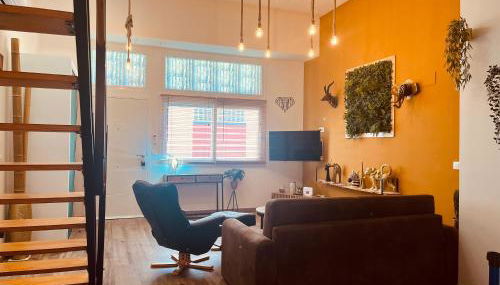 Dúplex tipo loft de estilo selvático y safari, con encanto y a pasos del mar - Photo 4