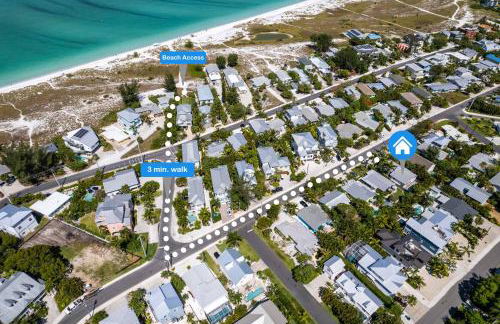 Golf Cart included! Short walk to the Beach on the Peaceful North End - Foto 5