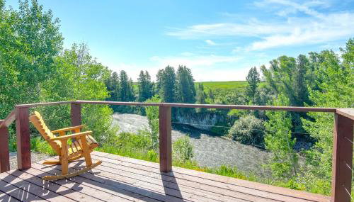 Teton Mtn Views Peaceful Riverfront Cabin! - Foto 2
