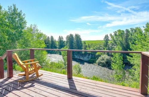 Teton Mtn Views Peaceful Riverfront Cabin! - Foto 2