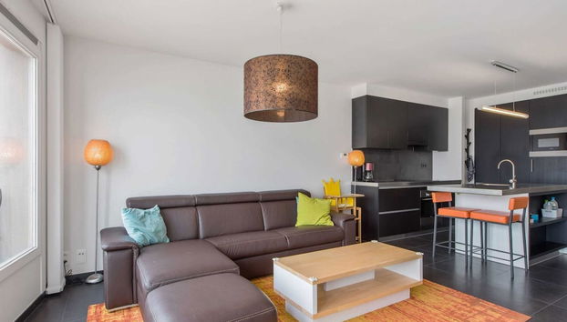 Apartment on Zeedijk With Sea View - Foto 4, Cocina privada