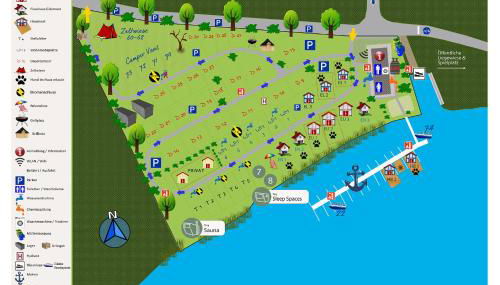 Sleep Space 1 - Green Tiny Spot Eider - Photo 2