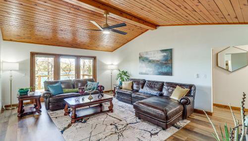 Tranquil Lakefront Greers Ferry Escape with Fire Pit - Foto 4