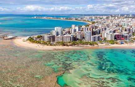 Time Apto 410 Quarto Sala Luxo Conforto na Praia Ponta Verde - Foto 62