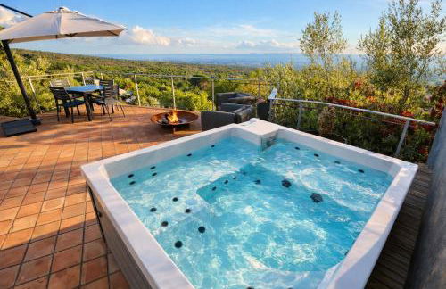 Rahal Etna Luxury Retreat- Private Heated Jacuzzi 98F & Infinity Pool - Foto 3