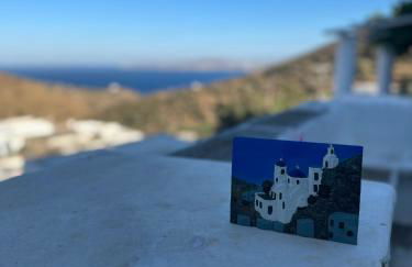 Cycladic house with amazing view in Potamia village - Foto 7