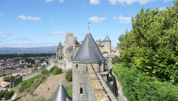 Cité de Carcassonne. Trésor Languedoc Tours