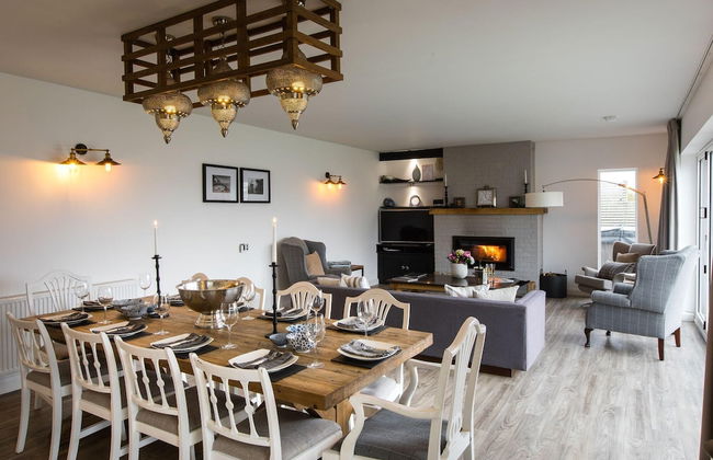 The Hawthorns - Large Luxury Cottage Hot Tub Sea Views - Foto 29