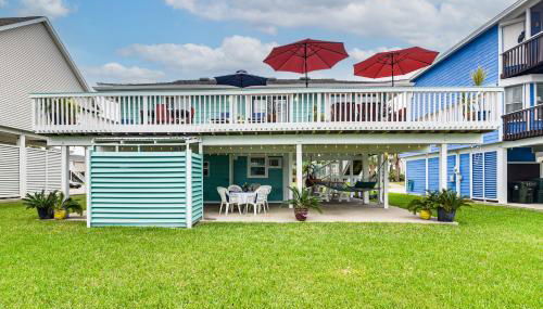 Colorful Beachside Oasis! Galveston Family Home - Foto 2