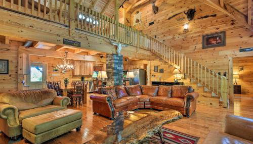 Trenton Cabin with Hot Tub - 14 Mi to Lookout Mtn! - Foto 5