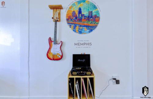 The Stallion #208 - Walk to Attractions - Modern Luxe Loft in Memphis Downtown with free covered gated parking - Foto 6