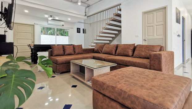 Sala de estar do lobby