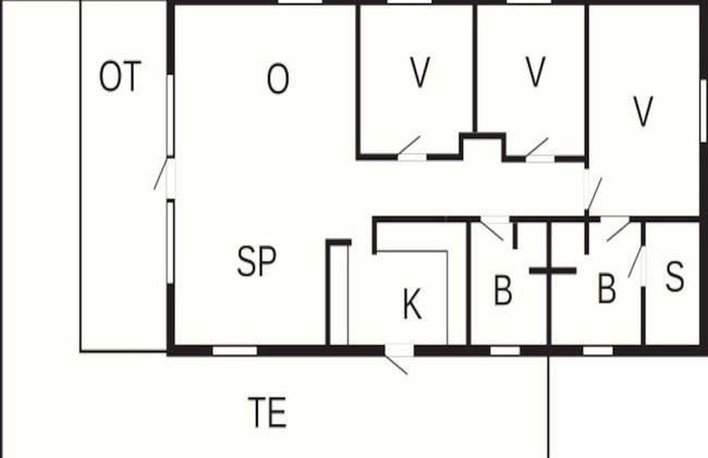 8 Person Holiday Home in Lokken - Foto 7