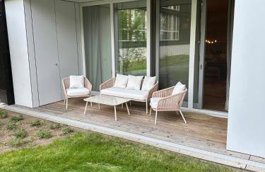 Wunderschönes Apartment Soul Space mit Seeblick im Marina Resort Bad Saarow - Photo 10