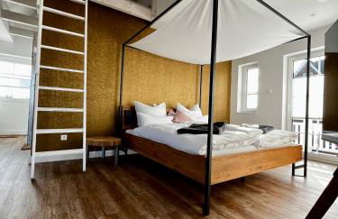 Muggelhuus das Loft mit Elbdeichblick im Alten Land und mit Wallbox - Photo 34