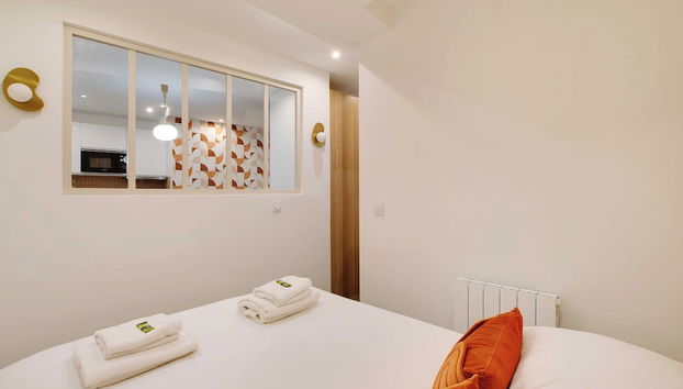 Quiet Apartment - 1br/4p - Porte Saint-denis - Foto 2, Habitación