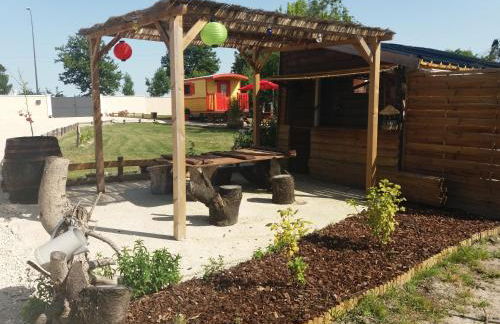 roulotte du domaine des Chevrettes - Foto 12