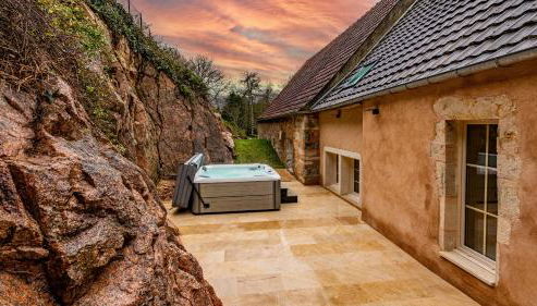 Suite romantique avec spa privé au bord de la rivière Escapade en amoureux en Bourgogne - Foto 5
