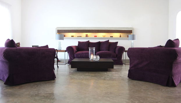 Zona de estar del vestíbulo