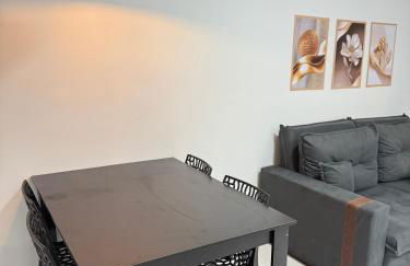 Priority Apartamento perto da praia em Praia Grande, Wifi, Garagem e Vista - Foto 6