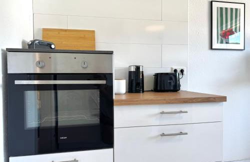 HyggeLiving - DELUXE - 90qm - Balkon - Gartenblick - 55 Zoll TV - Boxspringbetten - Hunde - Kinder - Fahrradkeller - Foto 42