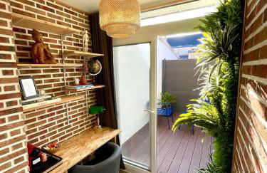 Escale bohème - Terrasse en centre-ville - Gare - Foto 14