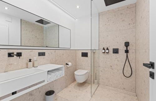 1-2 Personen - Parkplatz - Fahrradgarage - Zentrum - Küche - Balkon - Klima - Foto 16