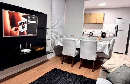 Apto Térreo Completo com Ar Cond para 5 Hóspedes Próximo a Florianópolis - Foto 7