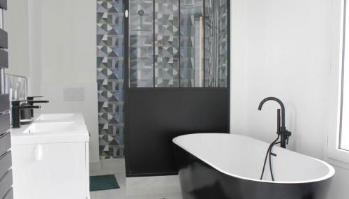 Maison 85m2- 10min de Paris Centre - Ideal Olympics - Foto 4, Shower