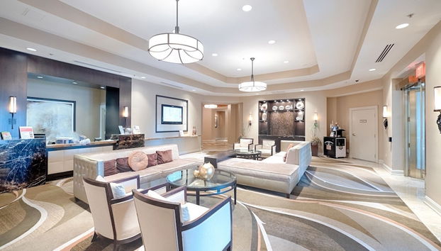 Sitzecke in der Lobby