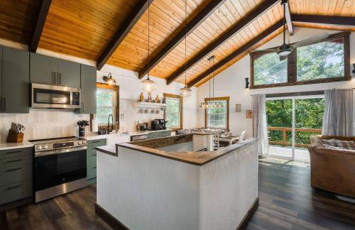 Fox&Hound Cabin: Cold Plunge, Sauna, Hot Tub, Dogs - Foto 42