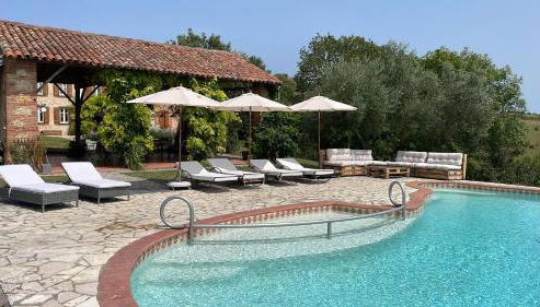 Ferme domaine de Maurel - Foto 3, Garden, sunbed