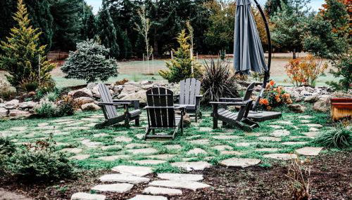 Stunning waterfall with spacious peaceful retreat - Foto 5, Garden, sunbed, Garden view