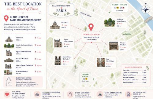 2BR apartment next to Notre Dame de Paris - Foto 14