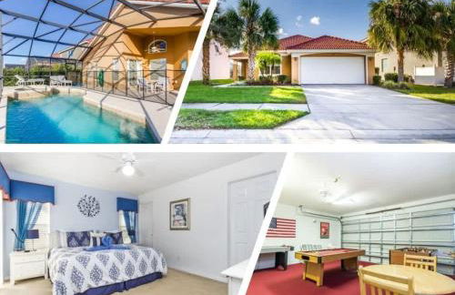 4bd Villa with Solar Heated Pool Near Disney No resort Fee home - Foto 1