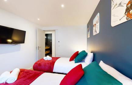 Élégant et Moderne avec Vue Montagne au Coeur de Paradiski - Garage - 8pers - 90m2 - Sabaudinha - Foto 28