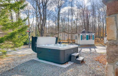 Game Room, Hot Tub and Fire Pit Pocono Lake Escape! - Foto 5
