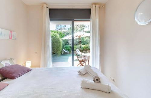 Pretty garden apartment next to a charming beach - Foto 10