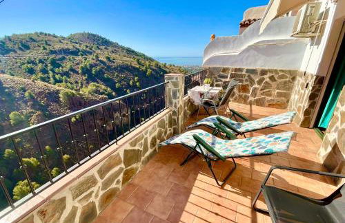 Apartamentos Axarquia , Frigiliana, terraza privada con vistas a la montaña rio y al mar - Photo 67
