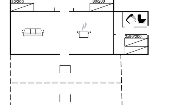 "Gerty" - 300m from the sea - Foto 2, Floorplan