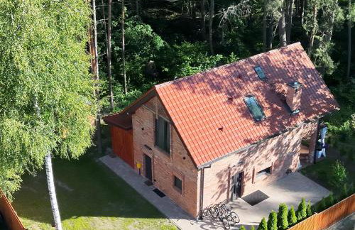 Ceglany Domek z jacuzzi, nad jeziorem, przy lesie - Foto 5