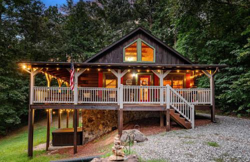 Secluded Cabin Hot Tub and 10 Mi to Blue Ridge - Foto 35