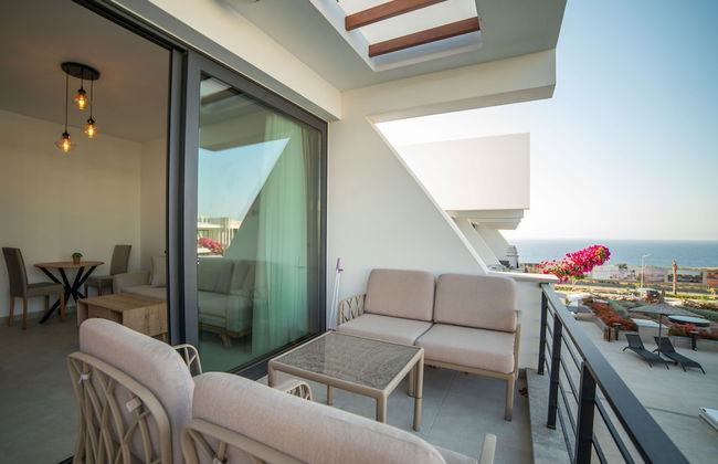 Superfresh Penthouse Studio Apartment With sea View - Foto 25