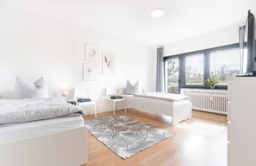 MR Living I moderne Apartments mit Einzelbetten, voll ausgestattete Küche, WLAN, Parkplatz I DR01, DR02 - Foto 3